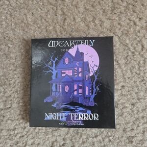 Night Terror Color Palette - Purple & Black Halloween Artwork